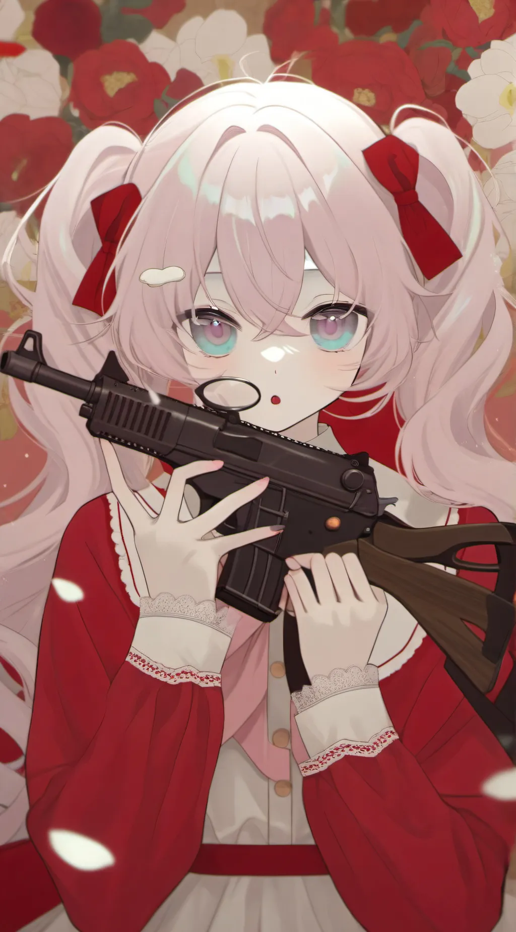 ai character: Uzi  background