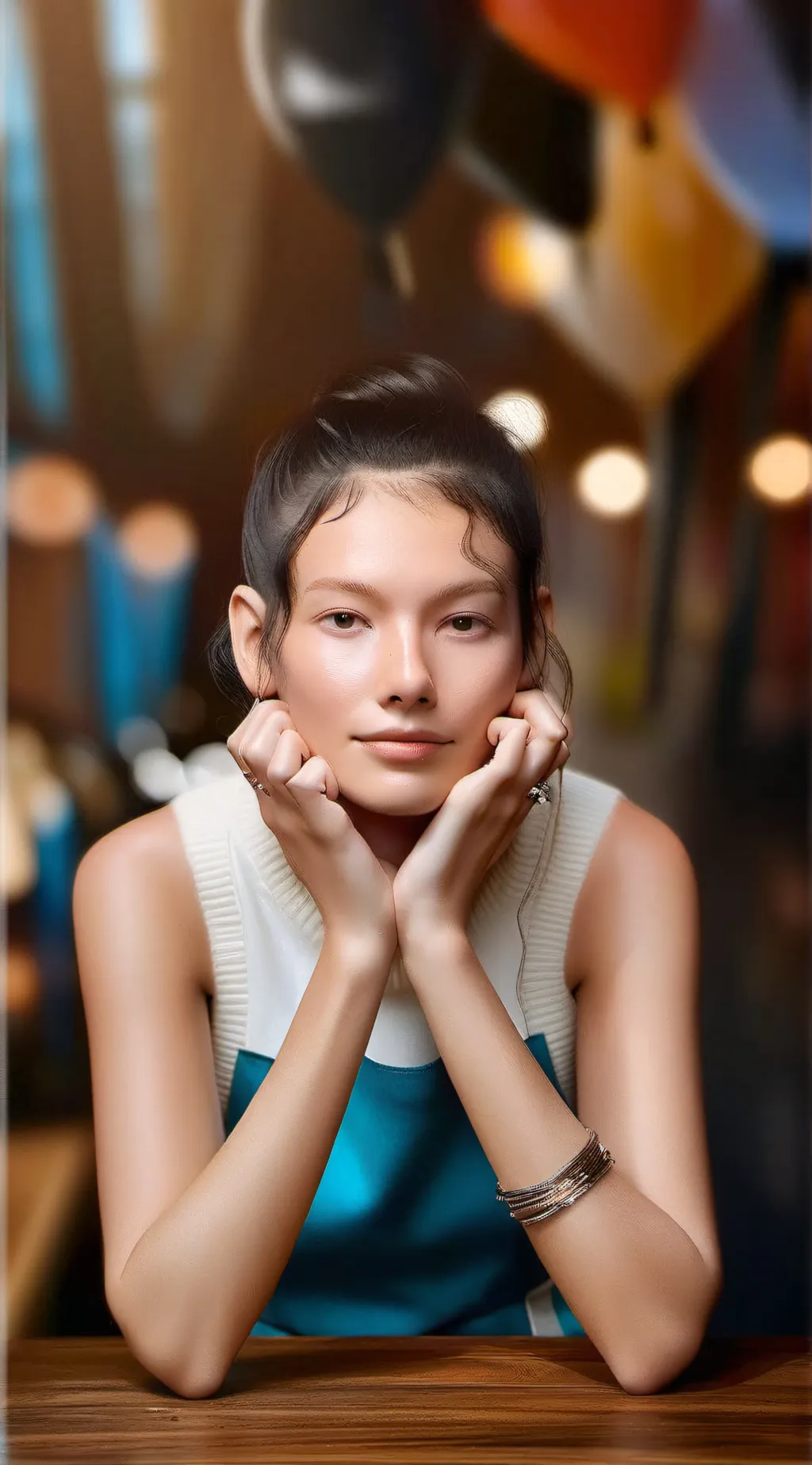 ai character: sarah  background