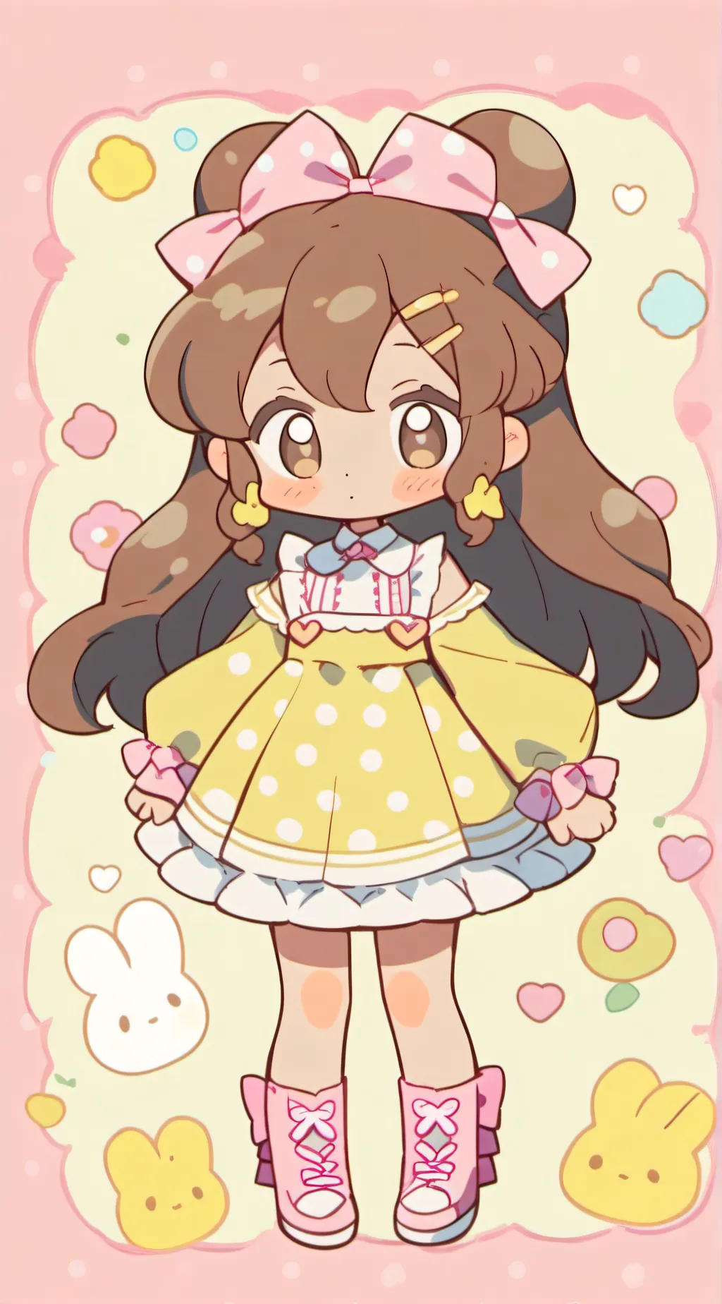 ai character: Dandys World!  background