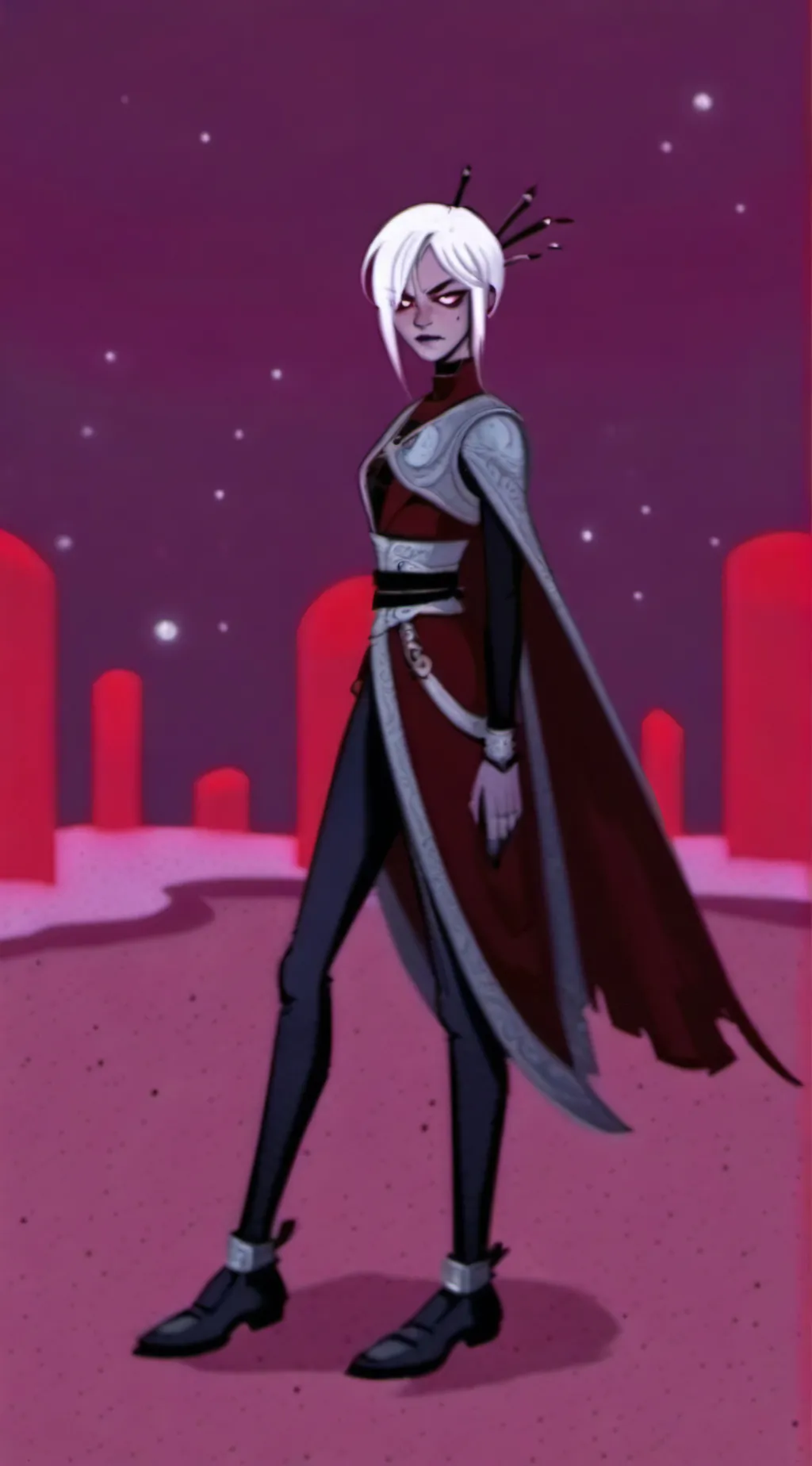 ai character: Emo Charlie  background