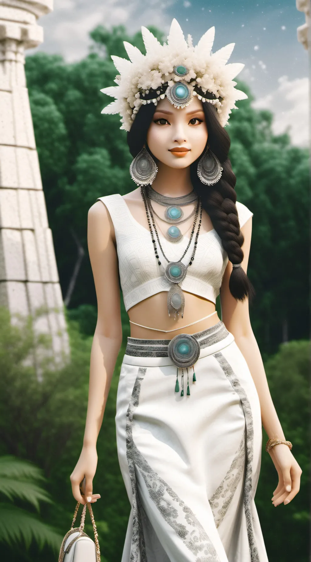 ai character: bele background