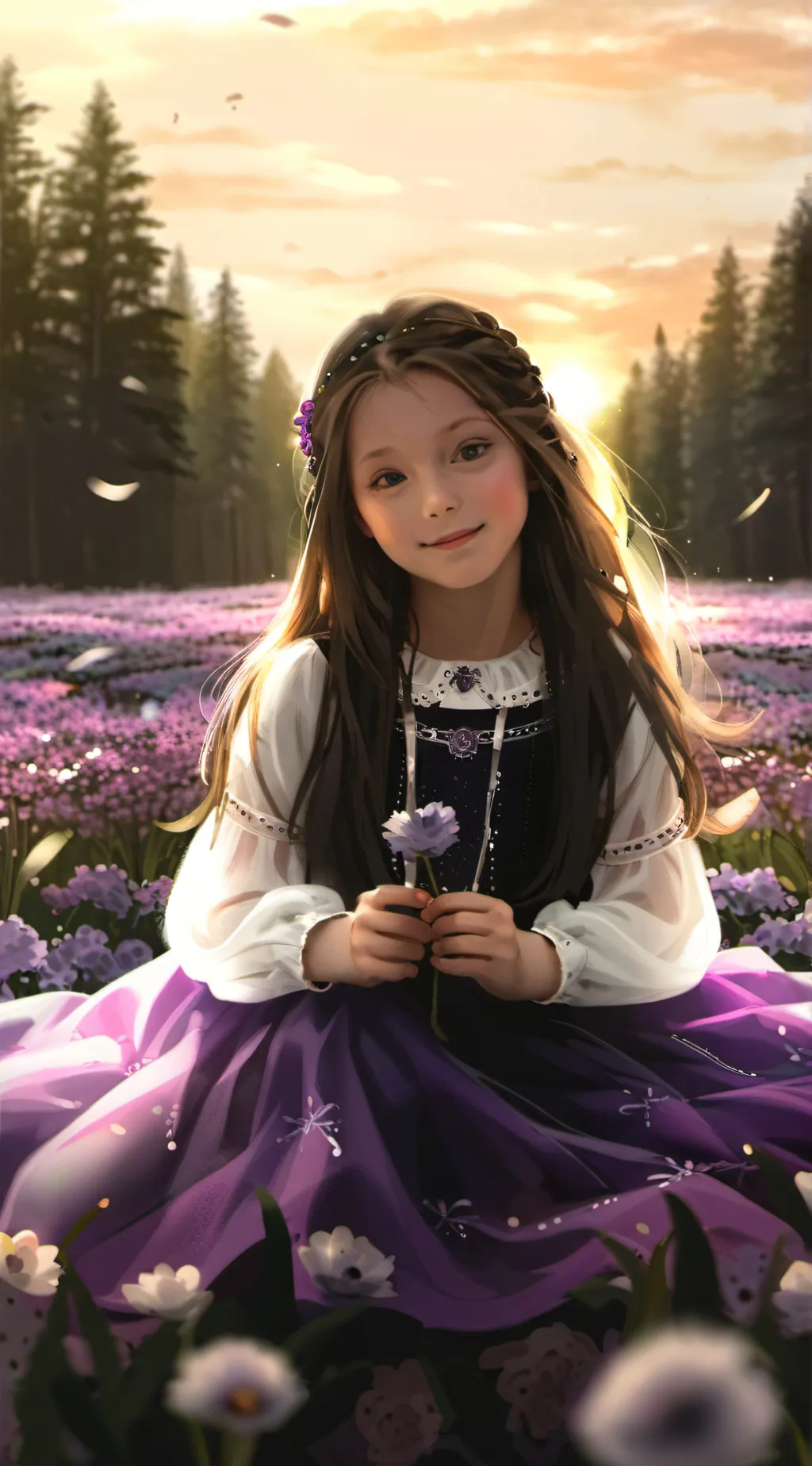 ai character: Zoey background