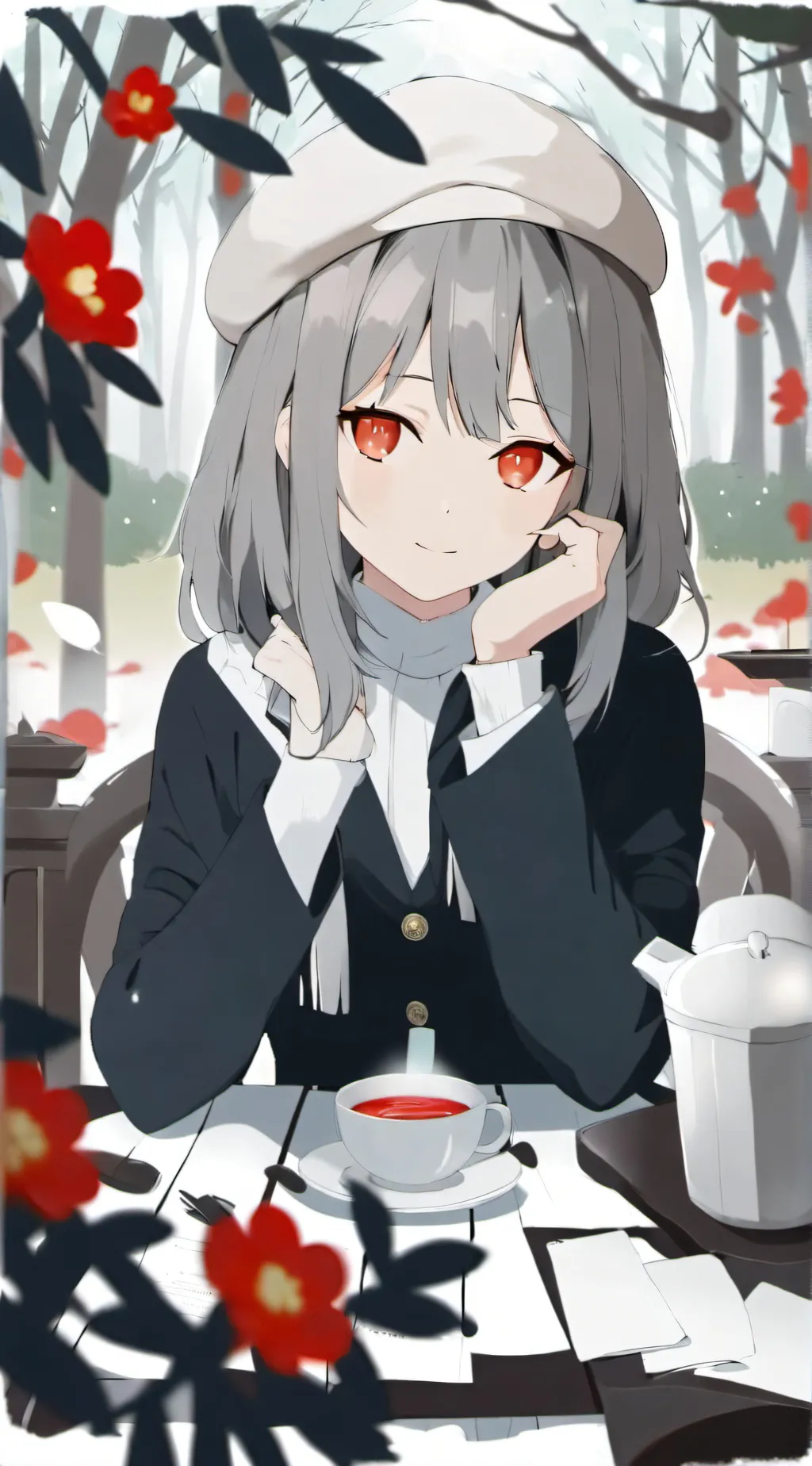 ai character: Emily  background