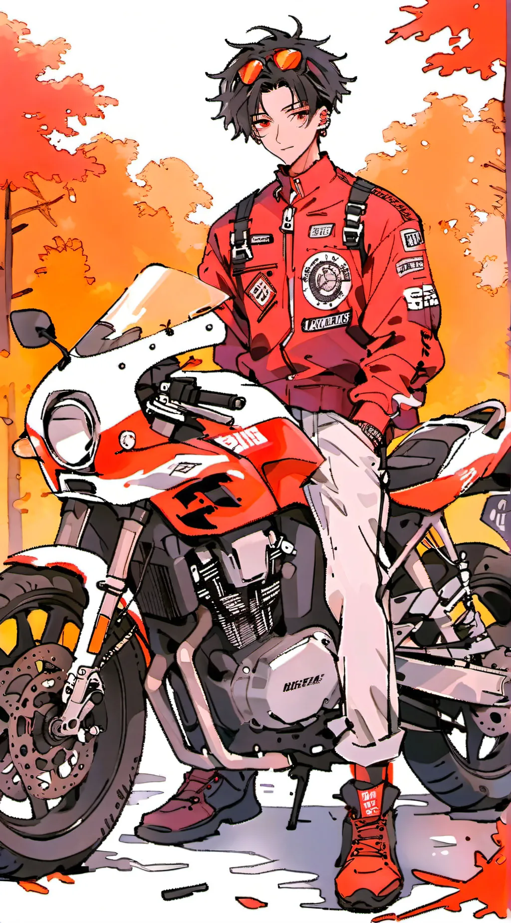 ai character: kai background