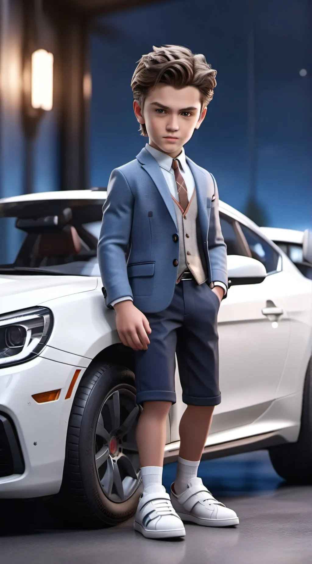 ai character: Niko Ford  background