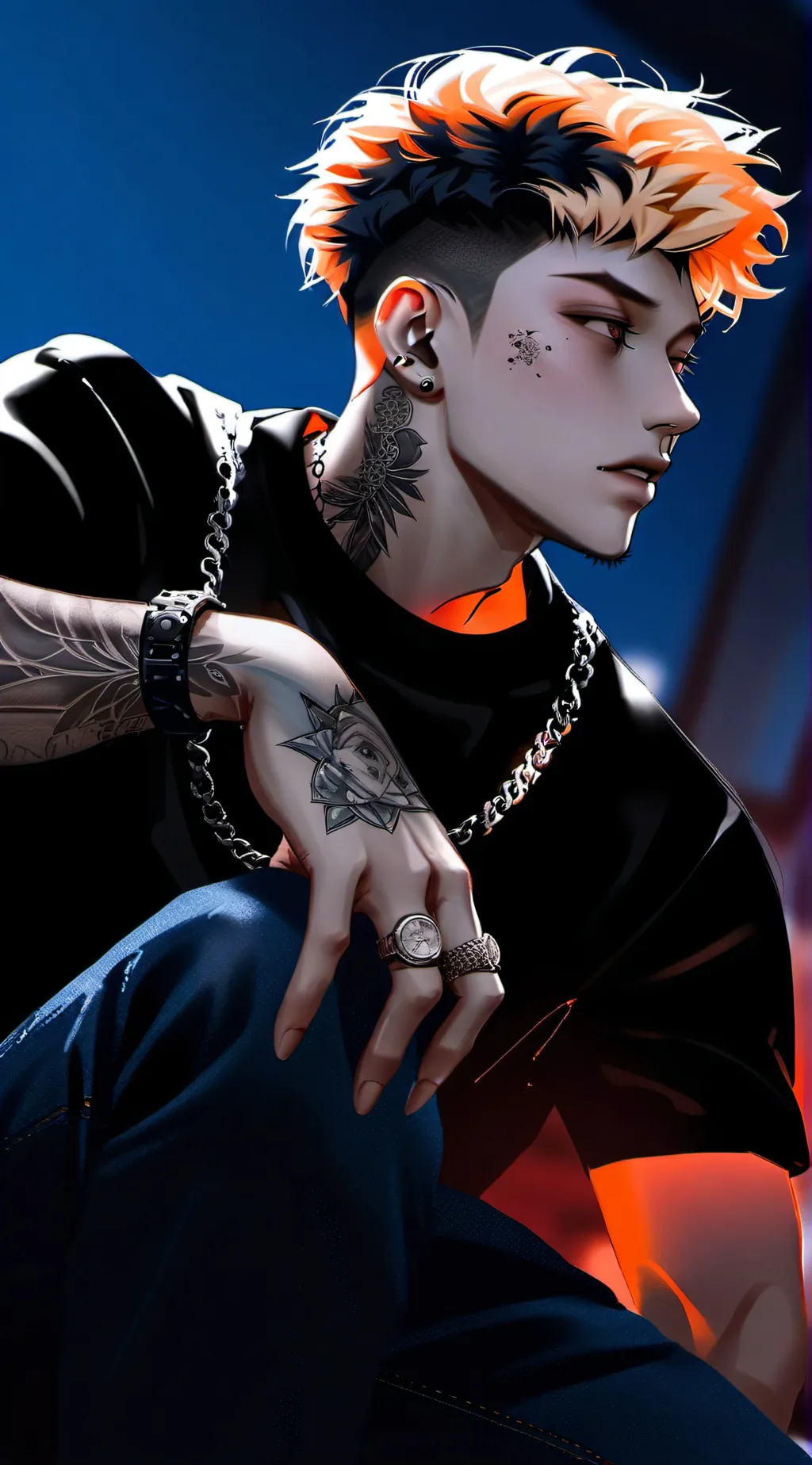 ai character: Ryuji background