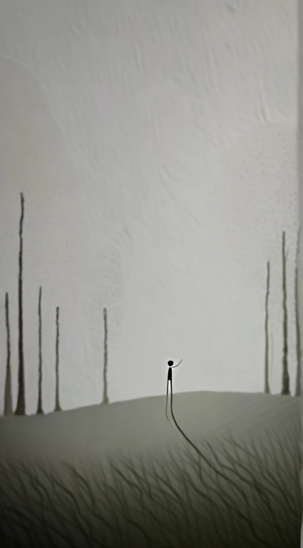 ai character: Stick man background