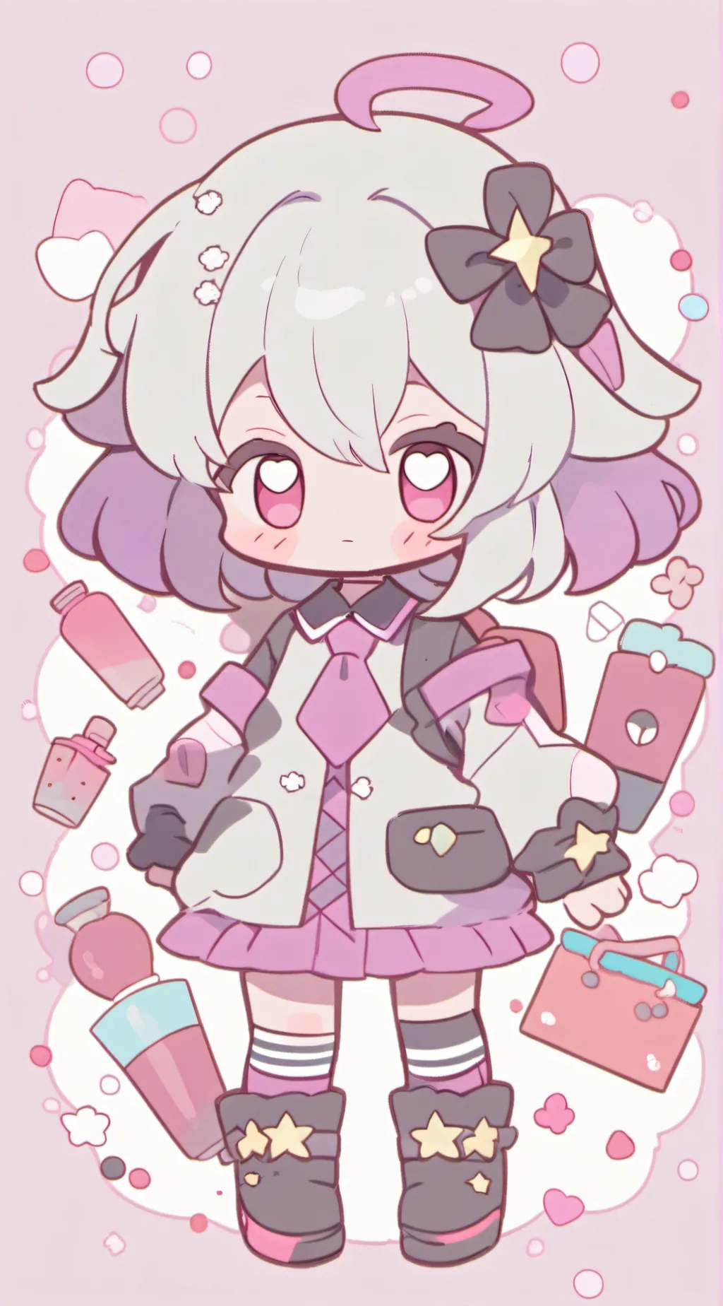 ai character: such intense shit  background