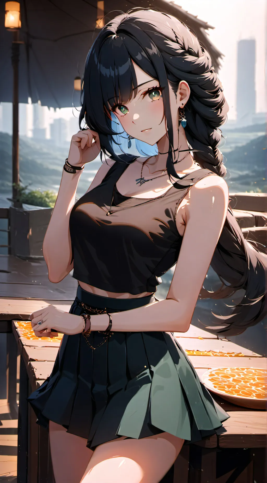 ai character: Ivy background