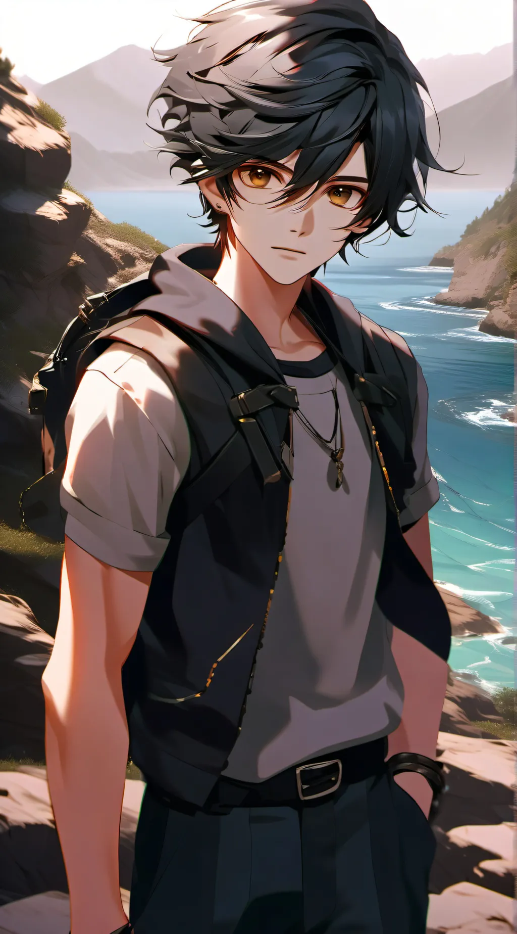 ai character: Zero background