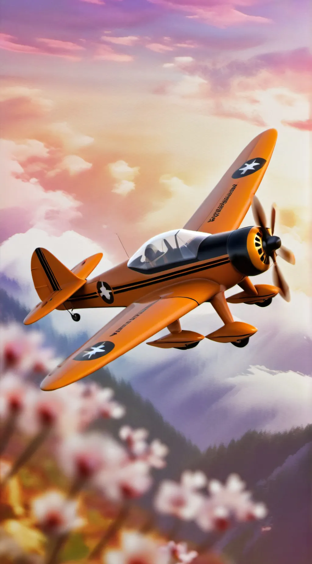 ai character: glido the glider  background