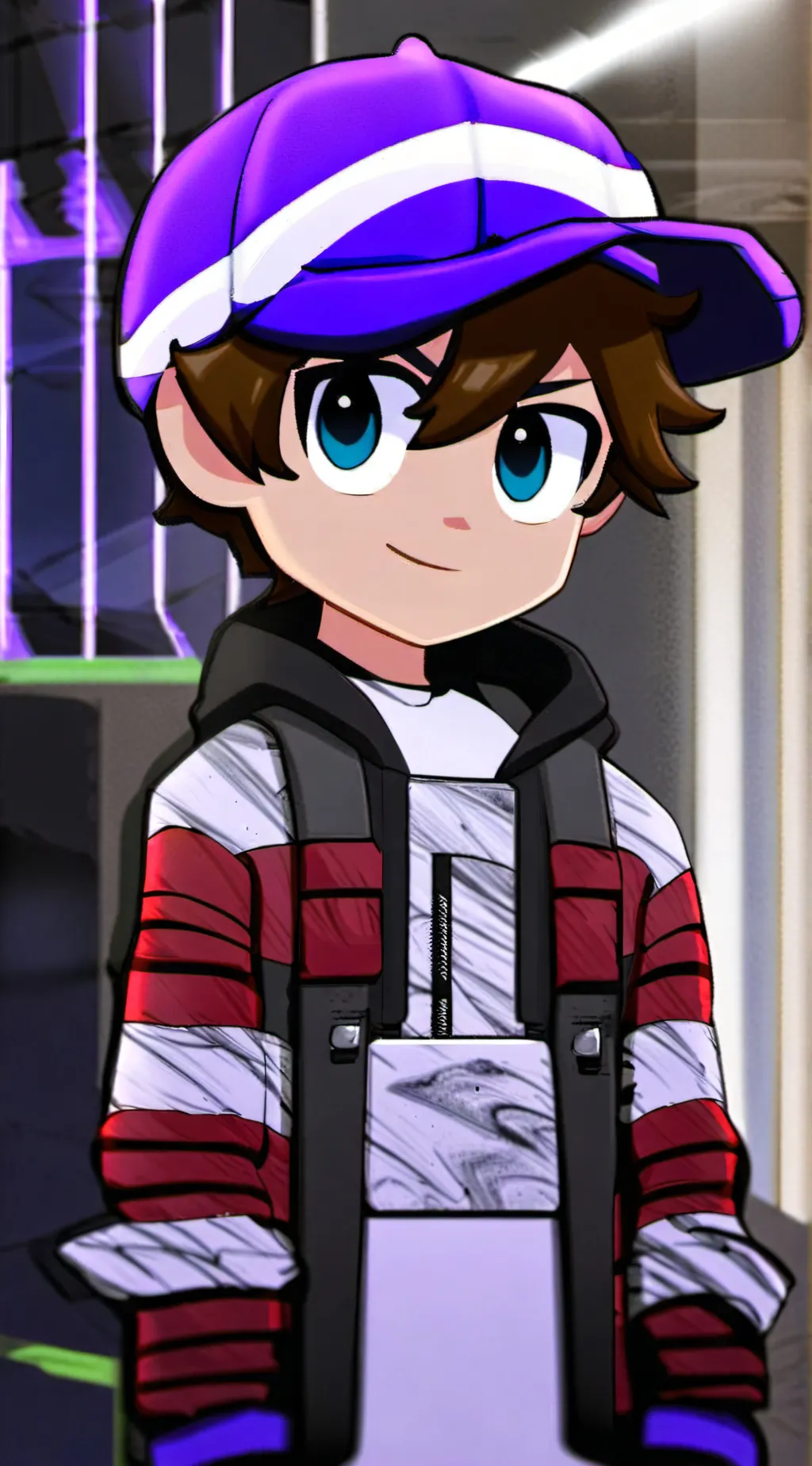 ai character: Focusrbx background