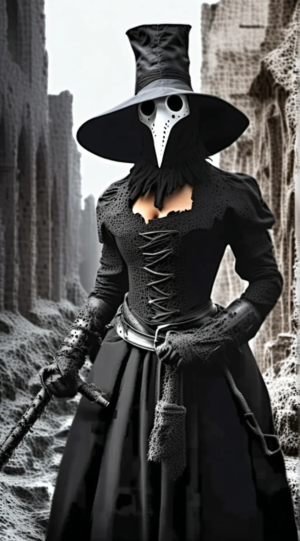 ai character: miss d background