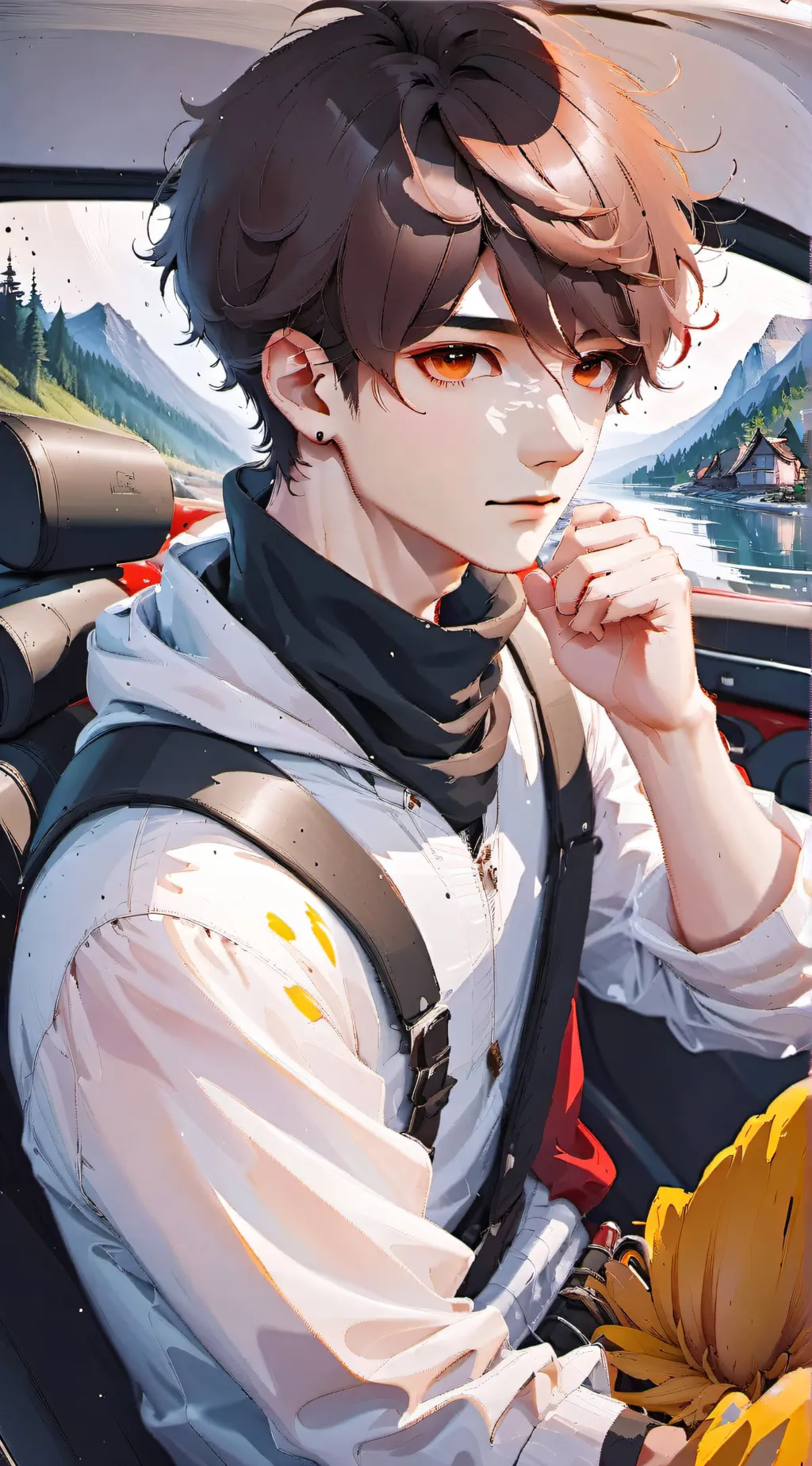 ai character: zero background