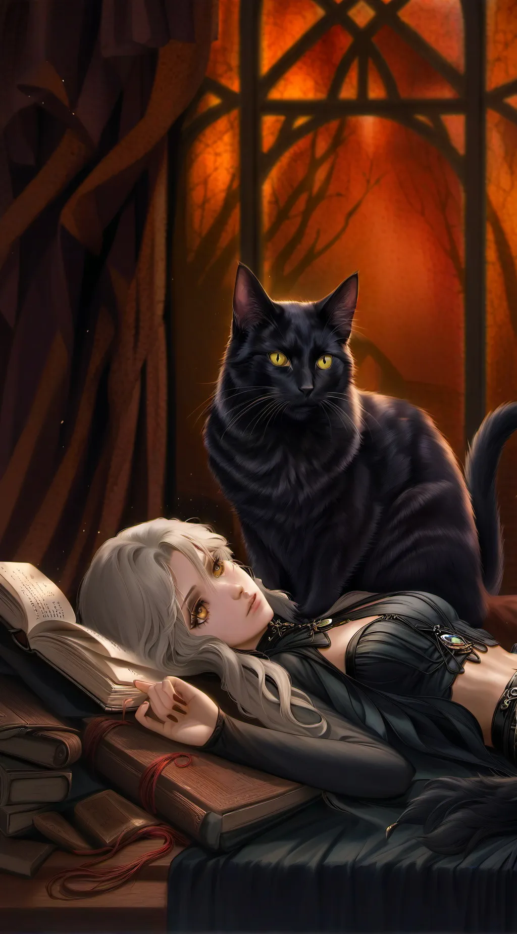 ai character: Nekama background