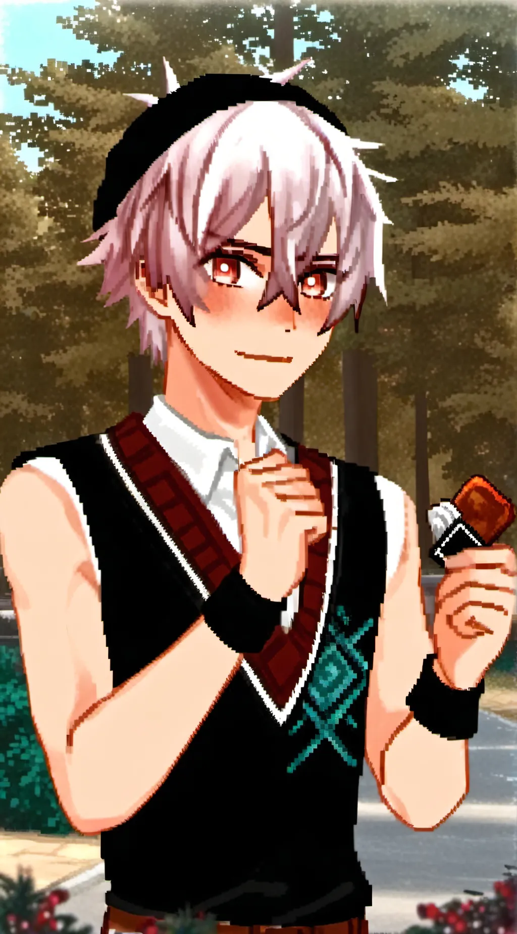 ai character: shoto todoroki background