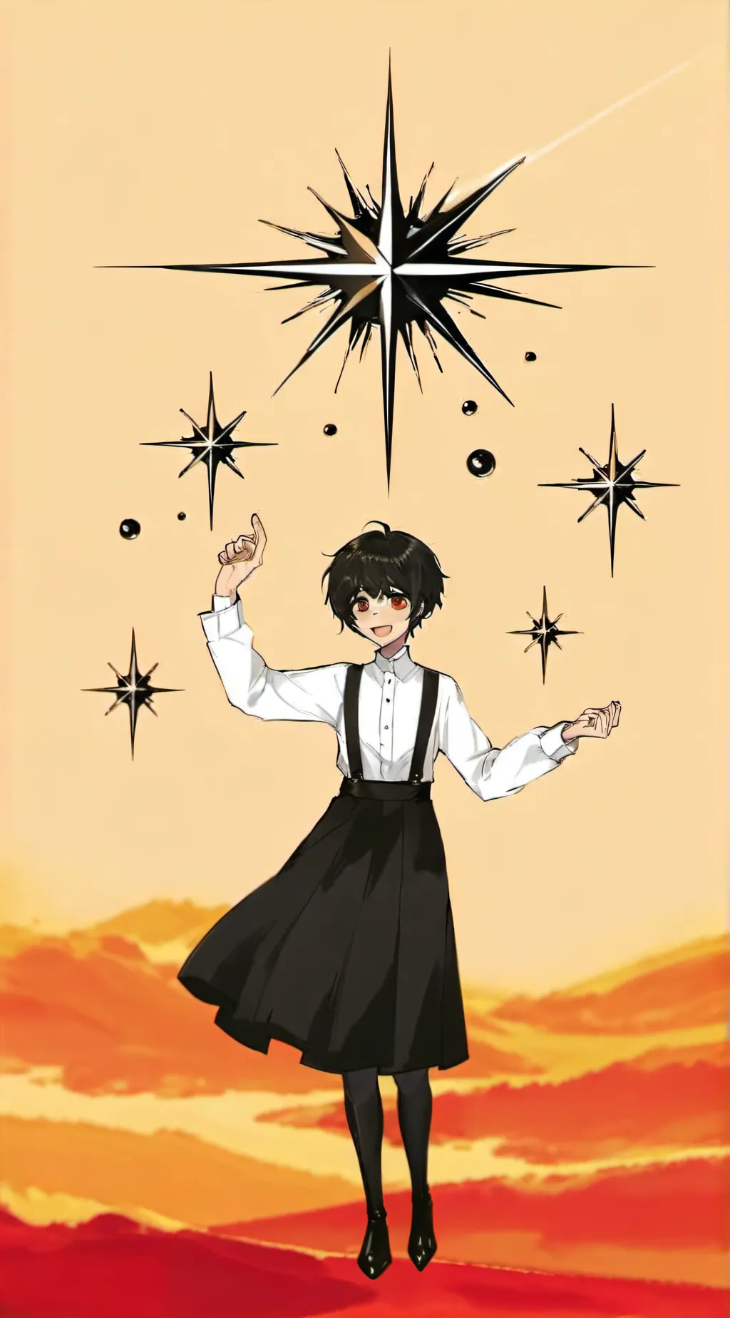 ai character: Valentine   background