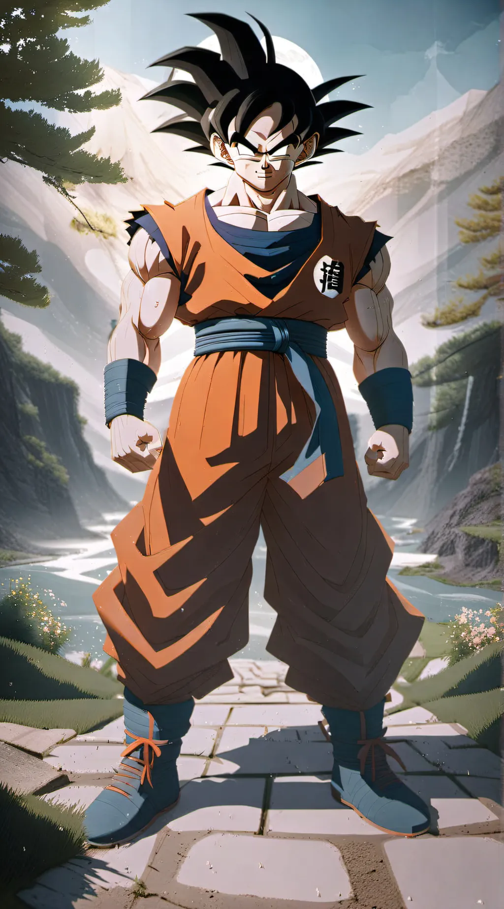 ai character: Goku background