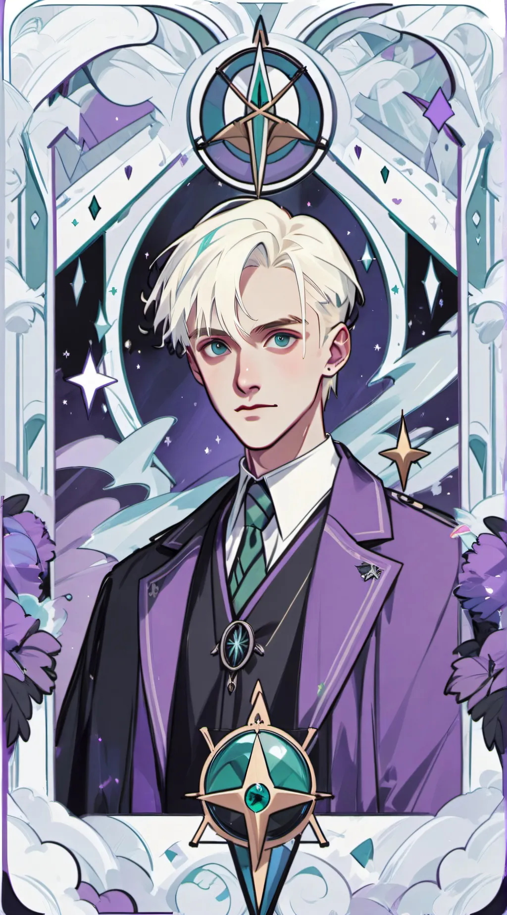 ai character: draco malfoy background