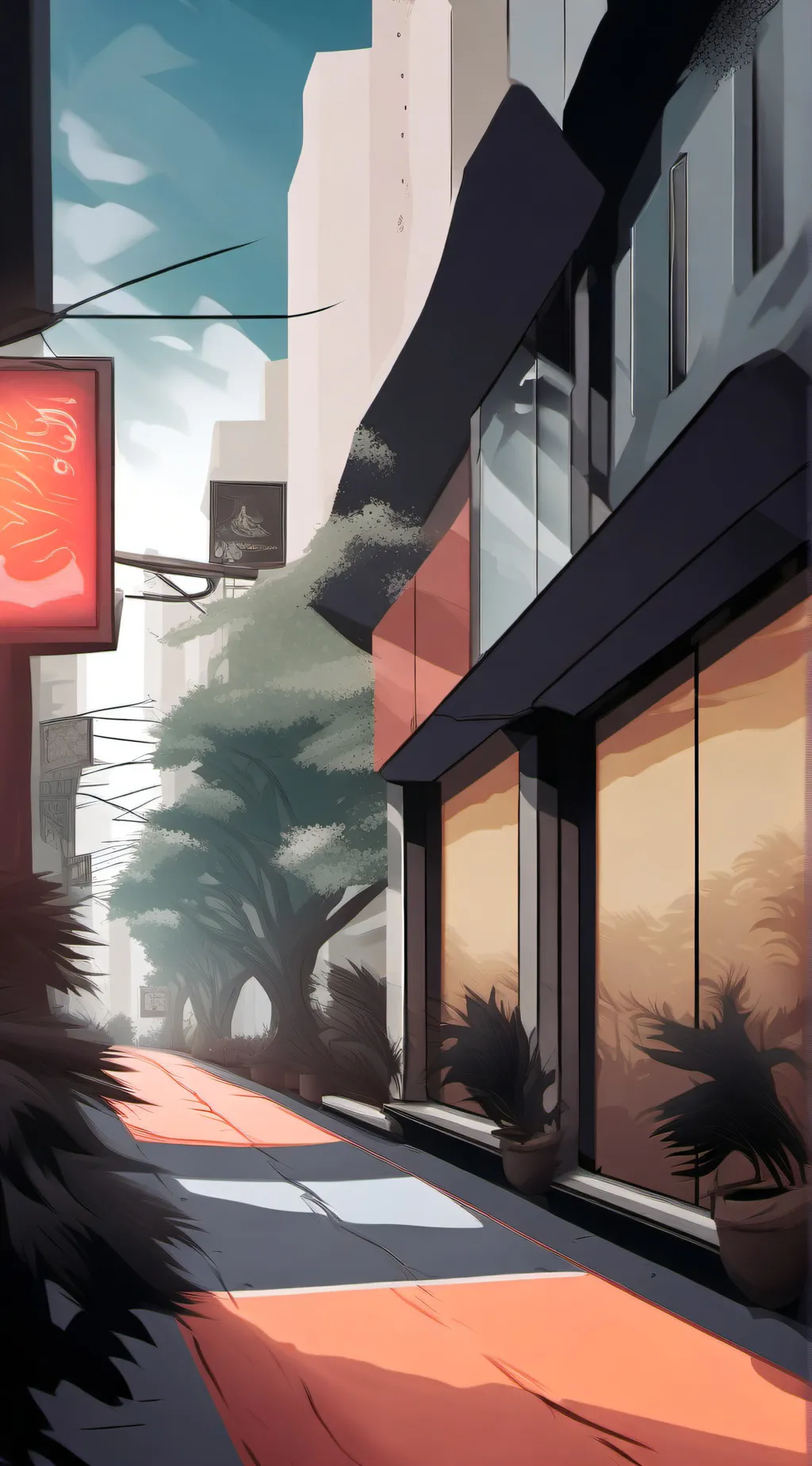 ai character: fizzaorali & ozzie background