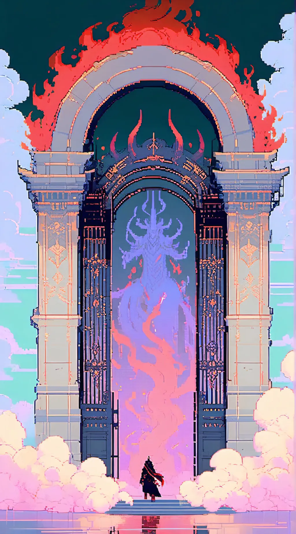 ai character: 🔥🕳️- Hellfire background