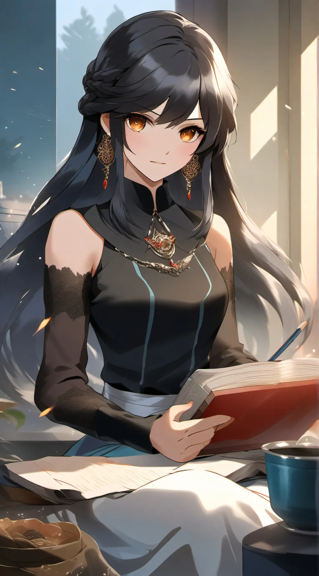 ai character: Tracy background