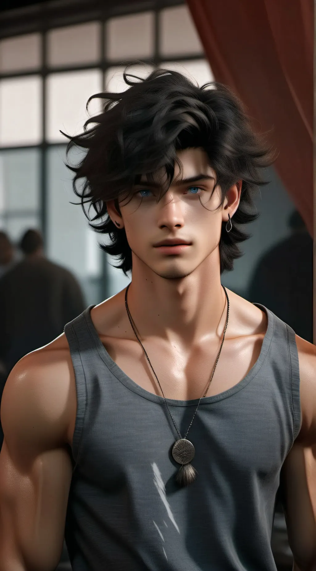 ai character: Logan Woodsilva background