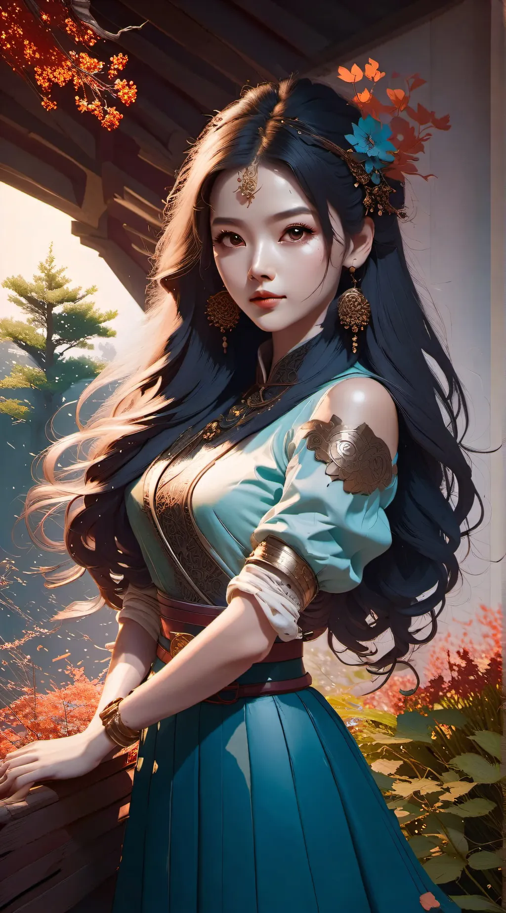 ai character: Yoo-min background