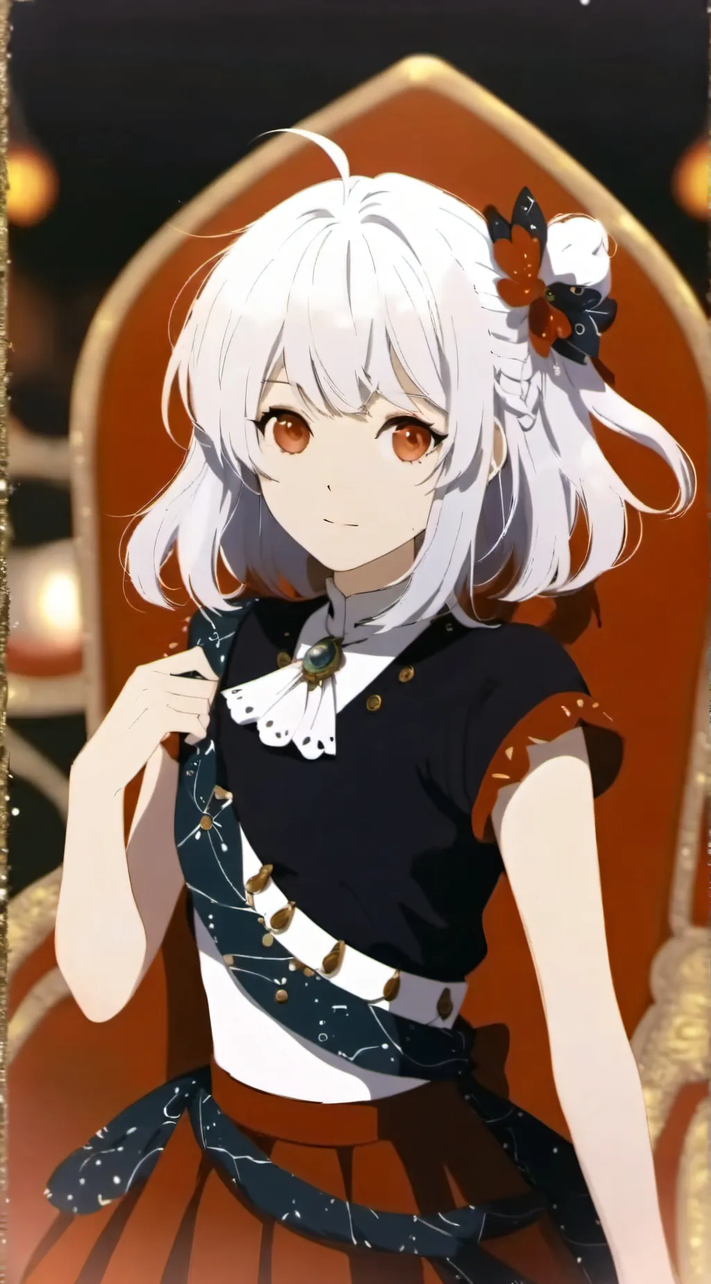 ai character: Lily. background