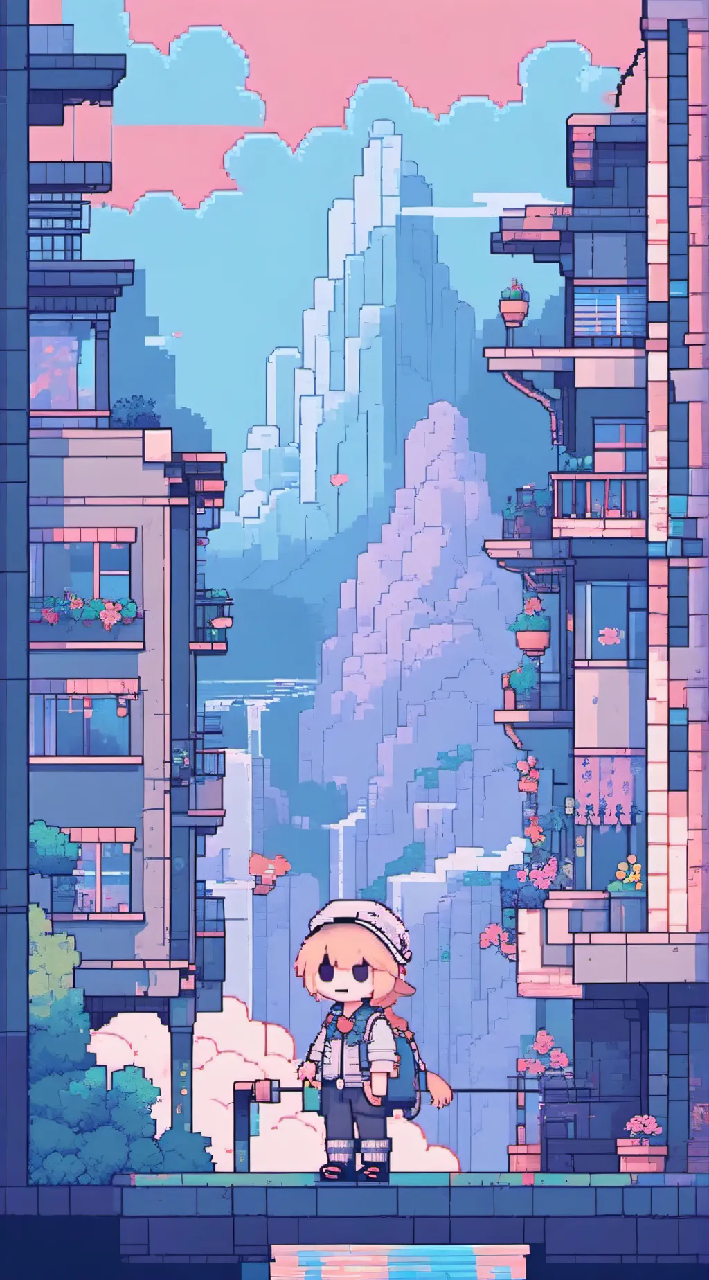 ai character: Sammie! background