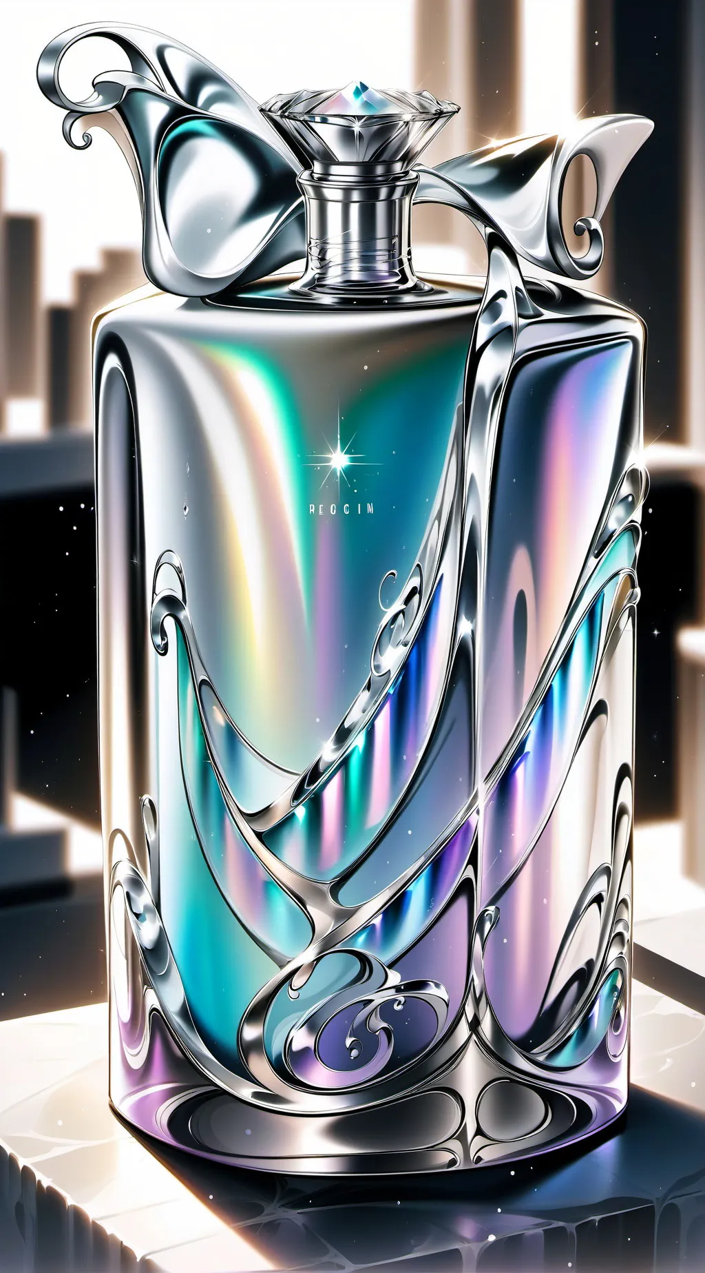 ai character: lotion background