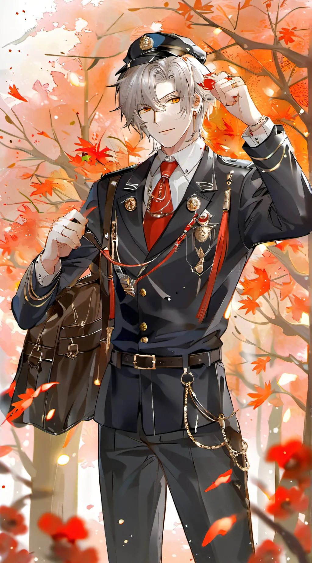 ai character: Luca  background