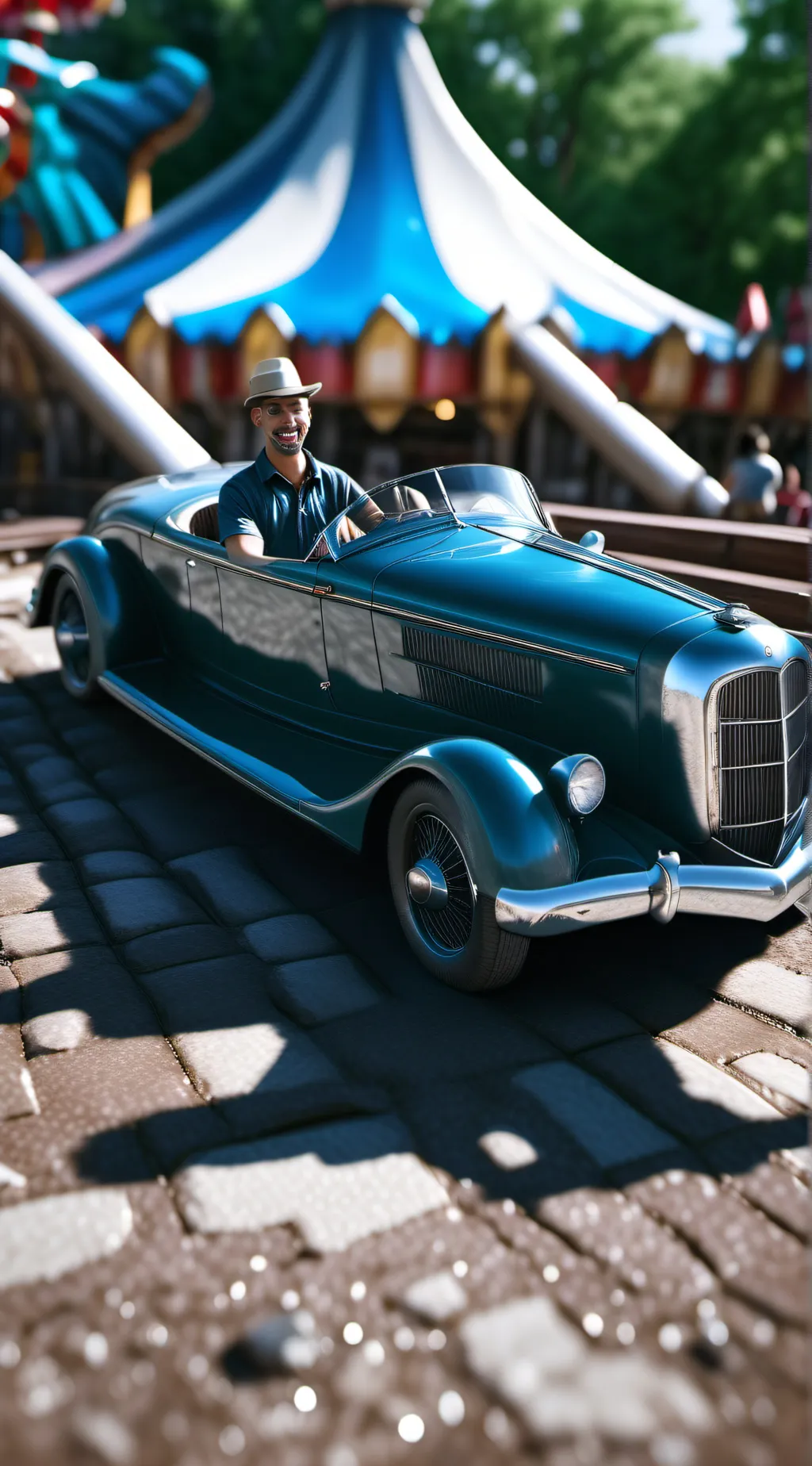 ai character: Slytherin trip background