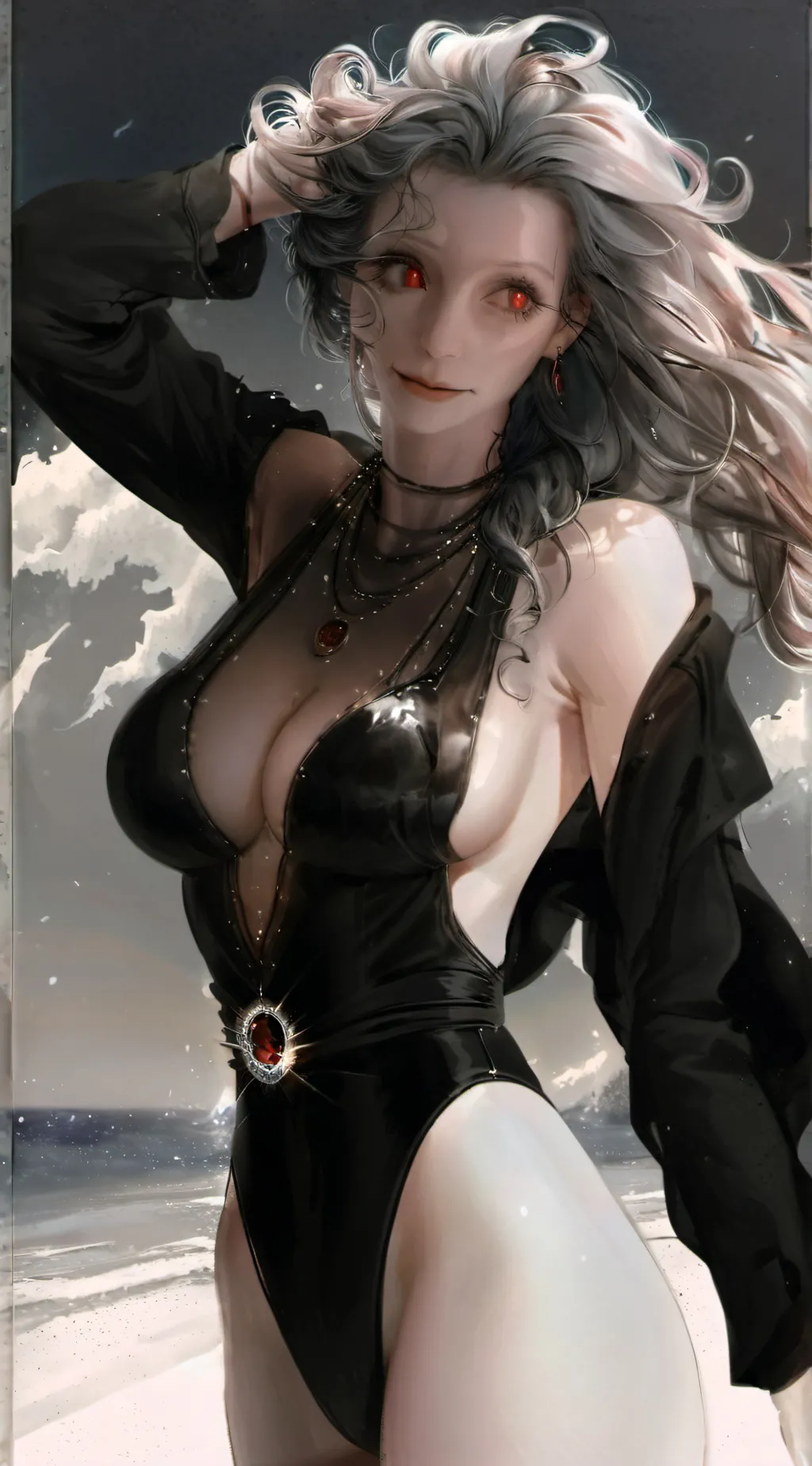 ai character: Melody background