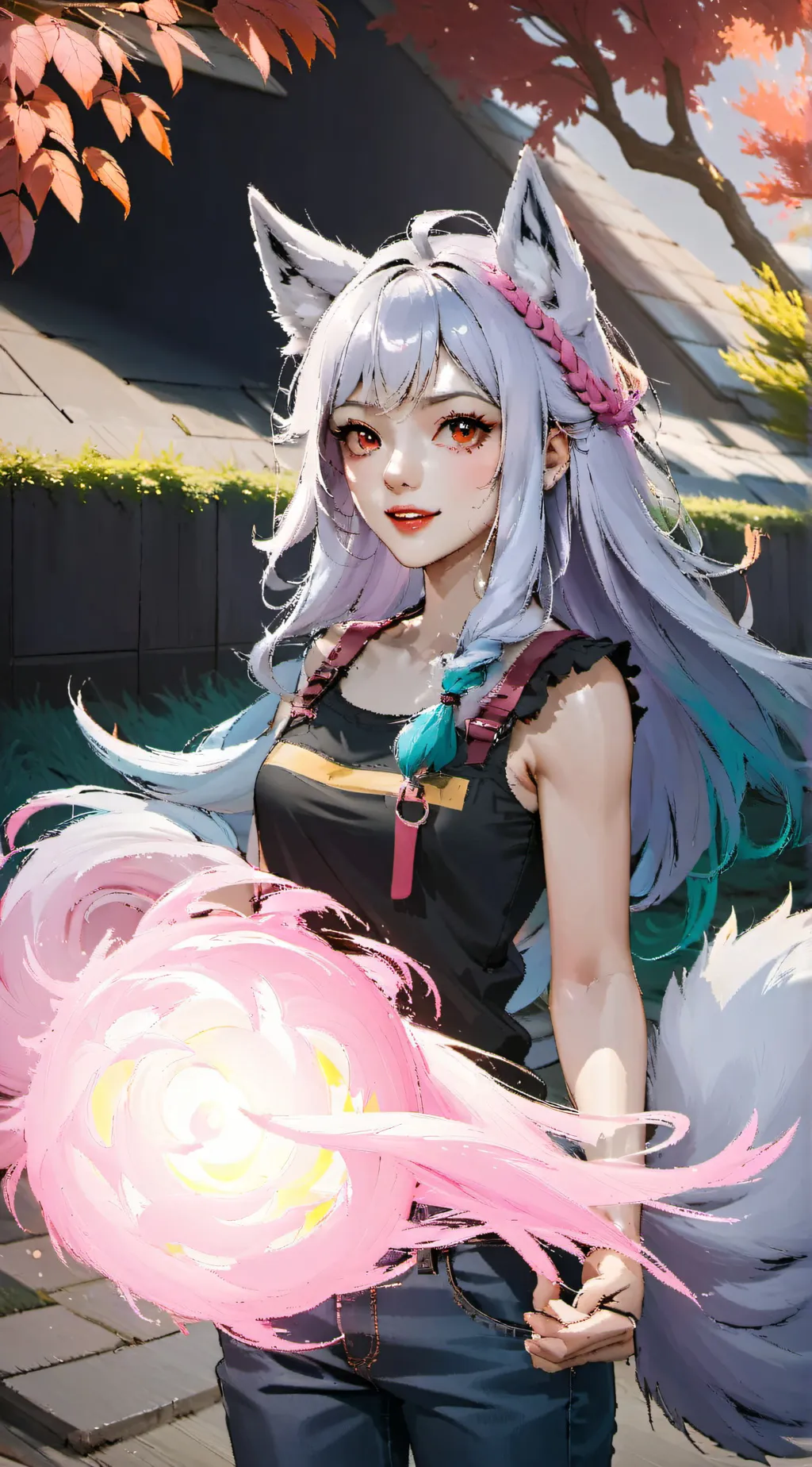 ai character: Ash background