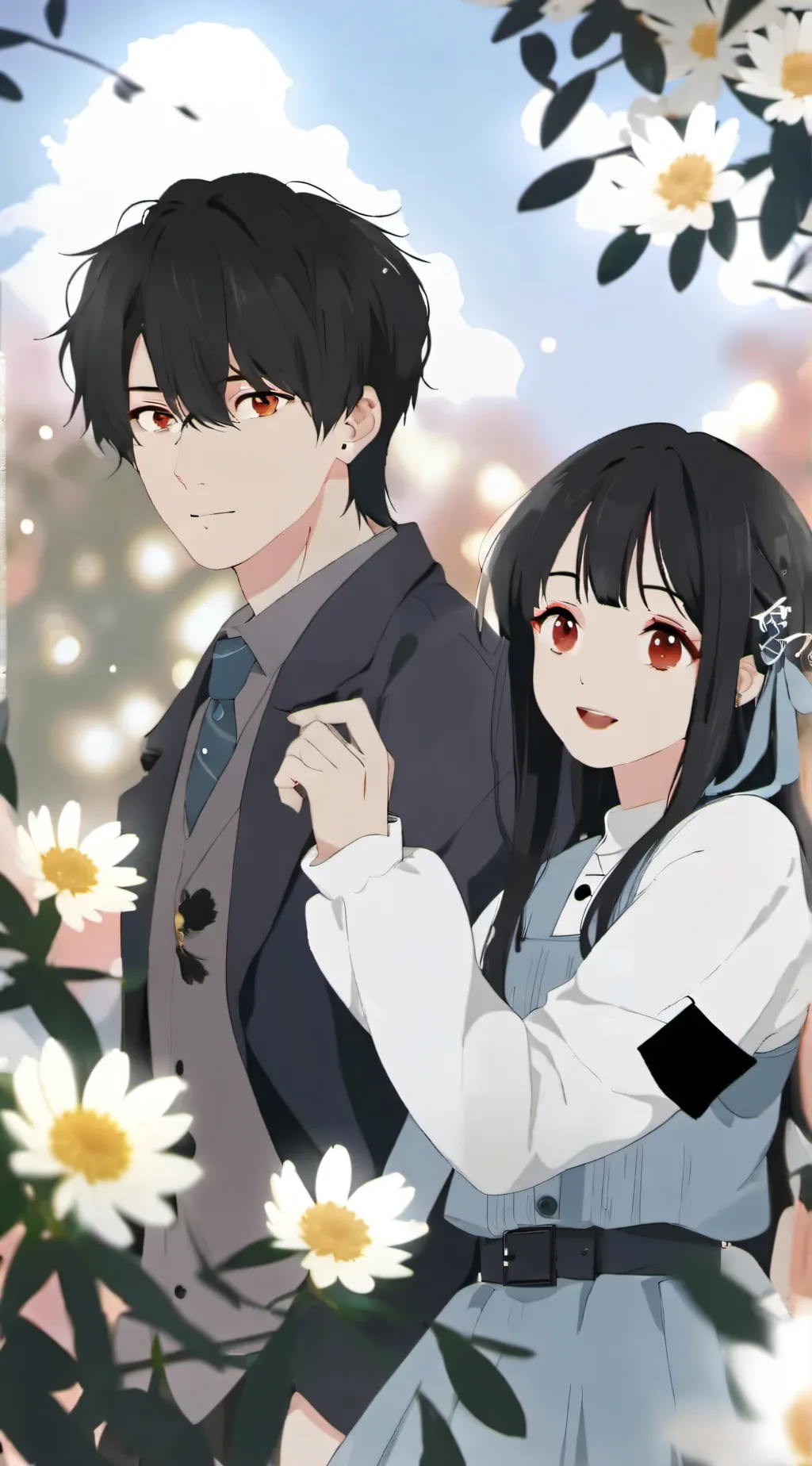 ai character: nick and carrie background