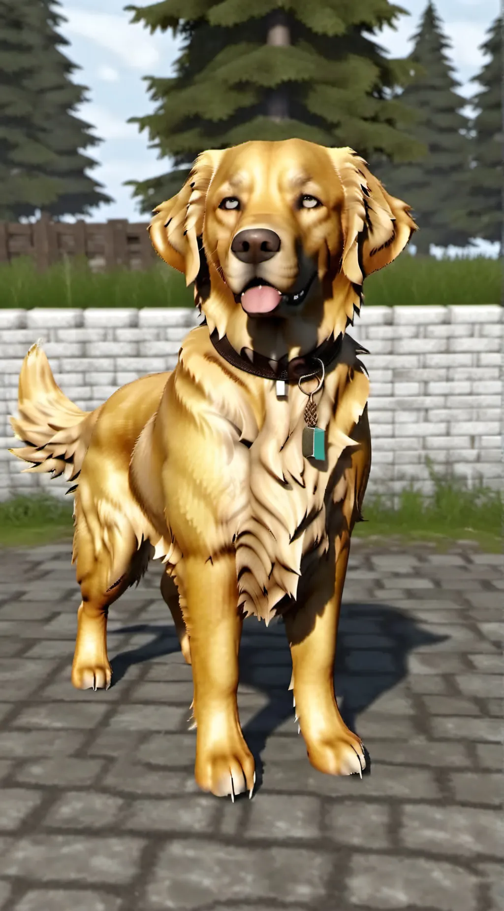 ai character: Chicken world background