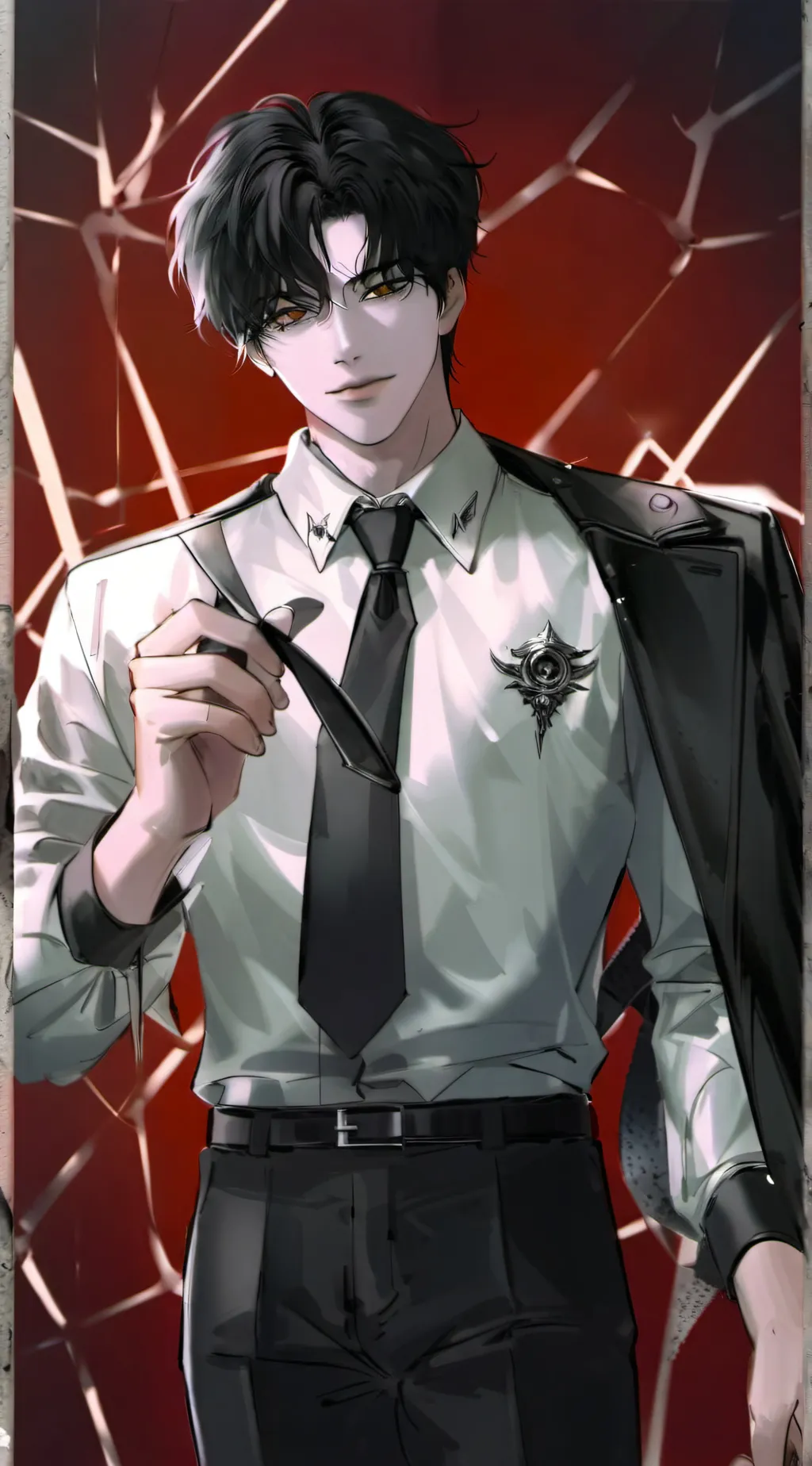 ai character: -/ASHER/- background