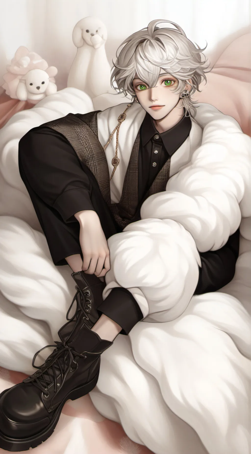 ai character: Zack  background