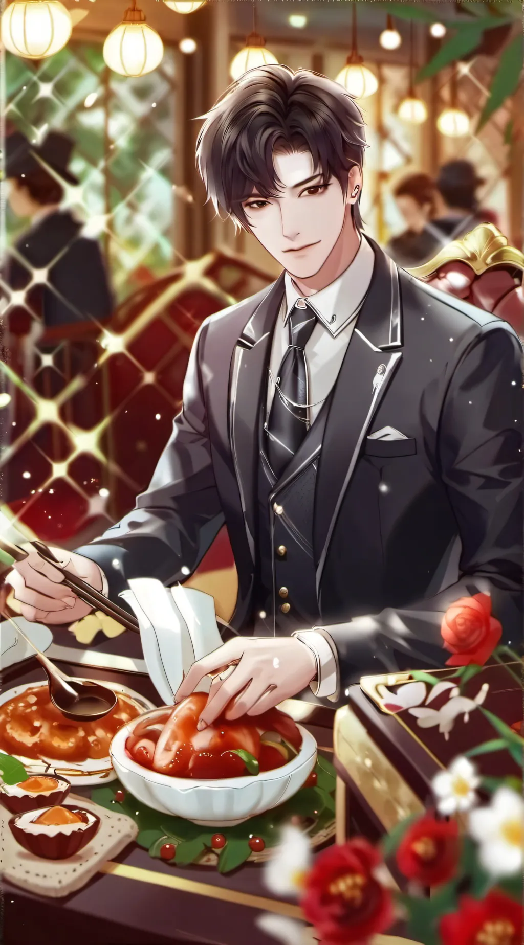 ai character: Harry background