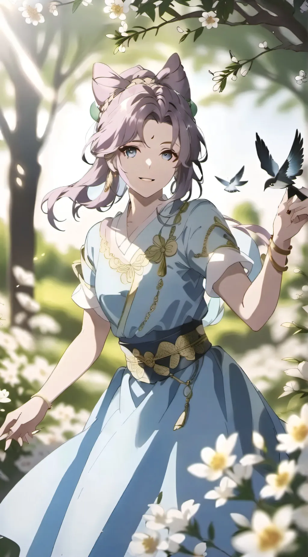 ai character: Amy background