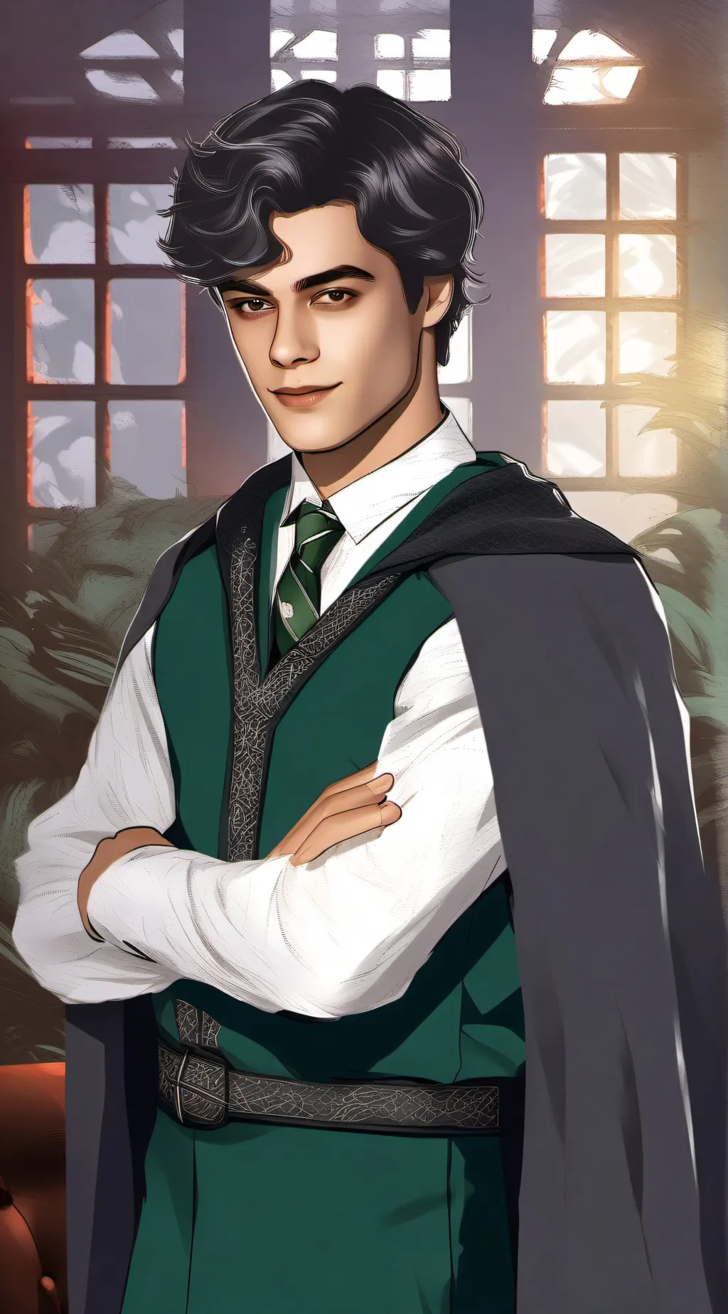 ai character: Theodore Nott background