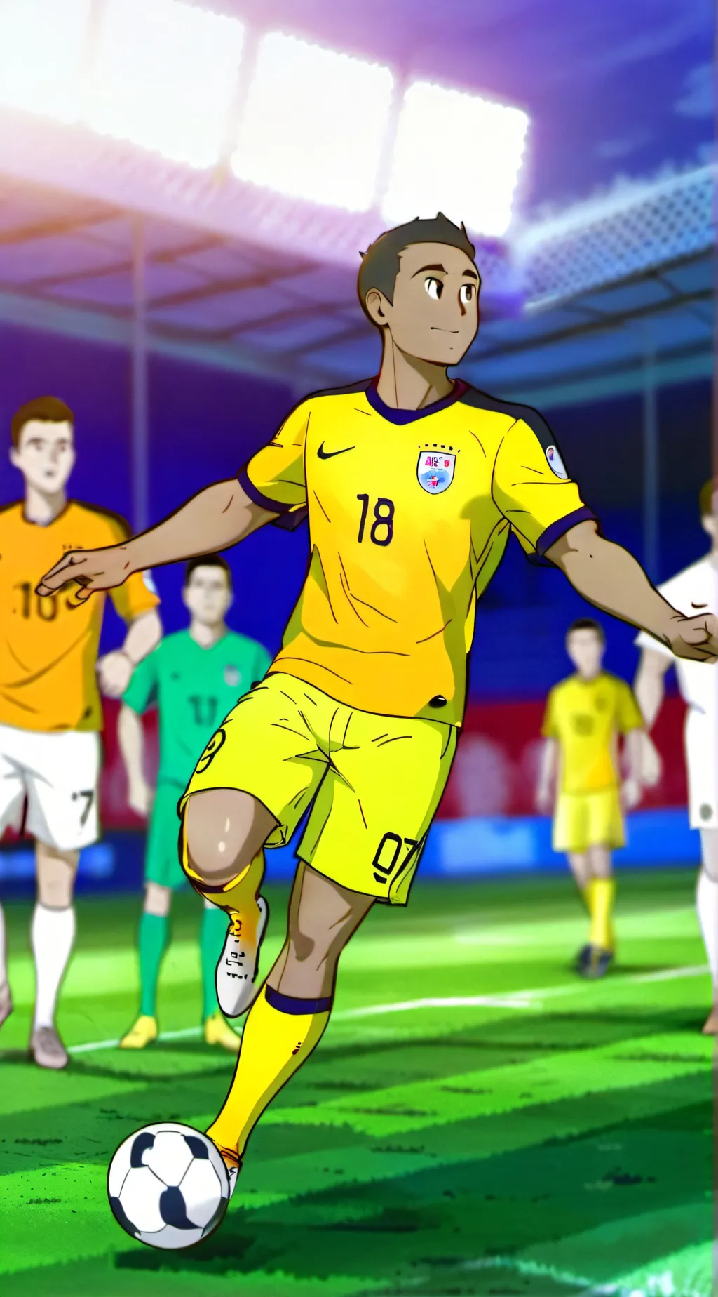 ai character: player background