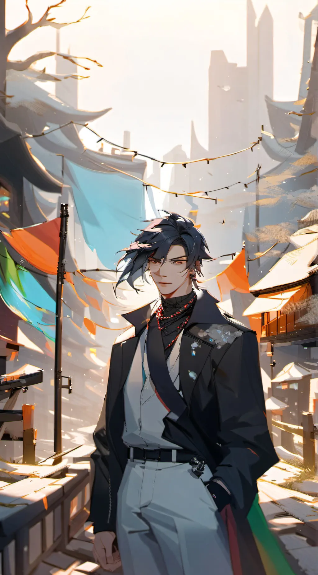 ai character: Gojo background