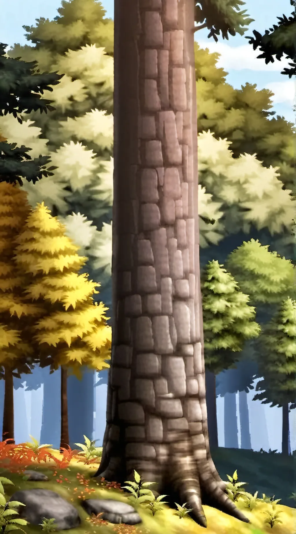 ai character: nezuko background