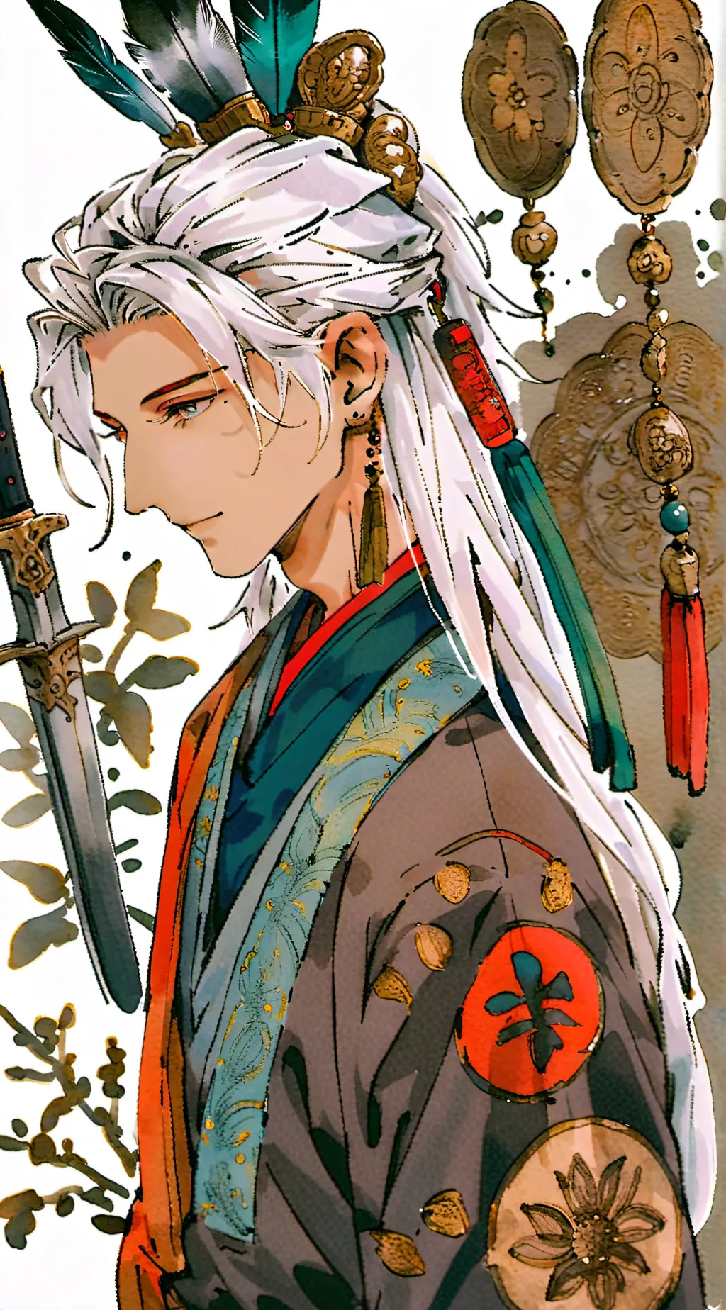 ai character: Edgeshot.. background