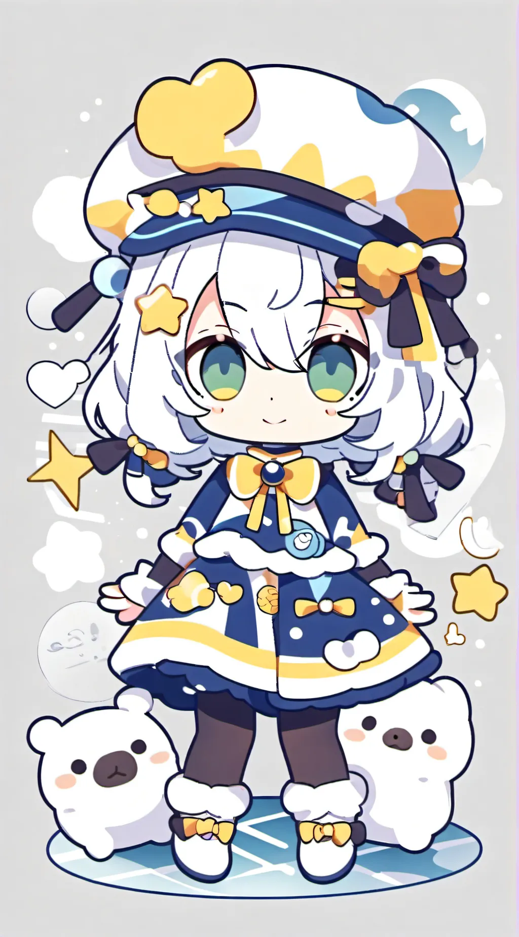 ai character: zip background