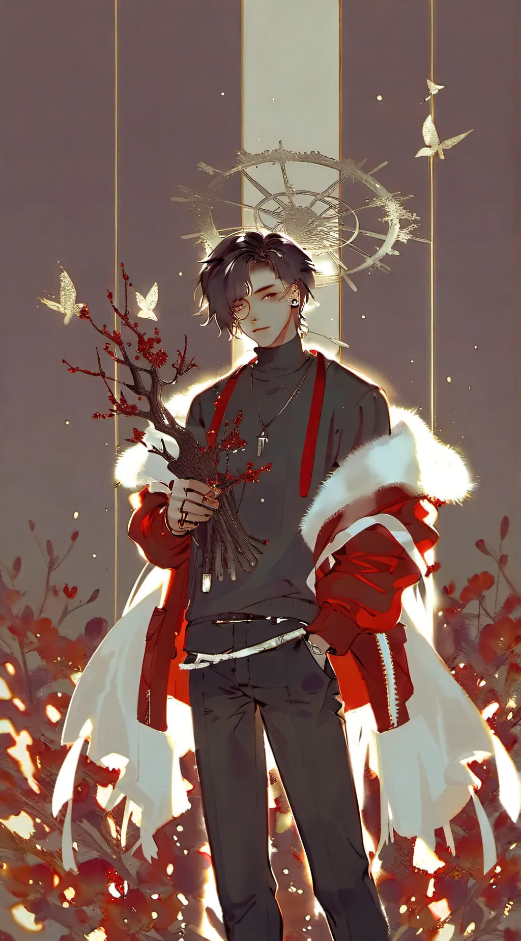 ai character: zero  background