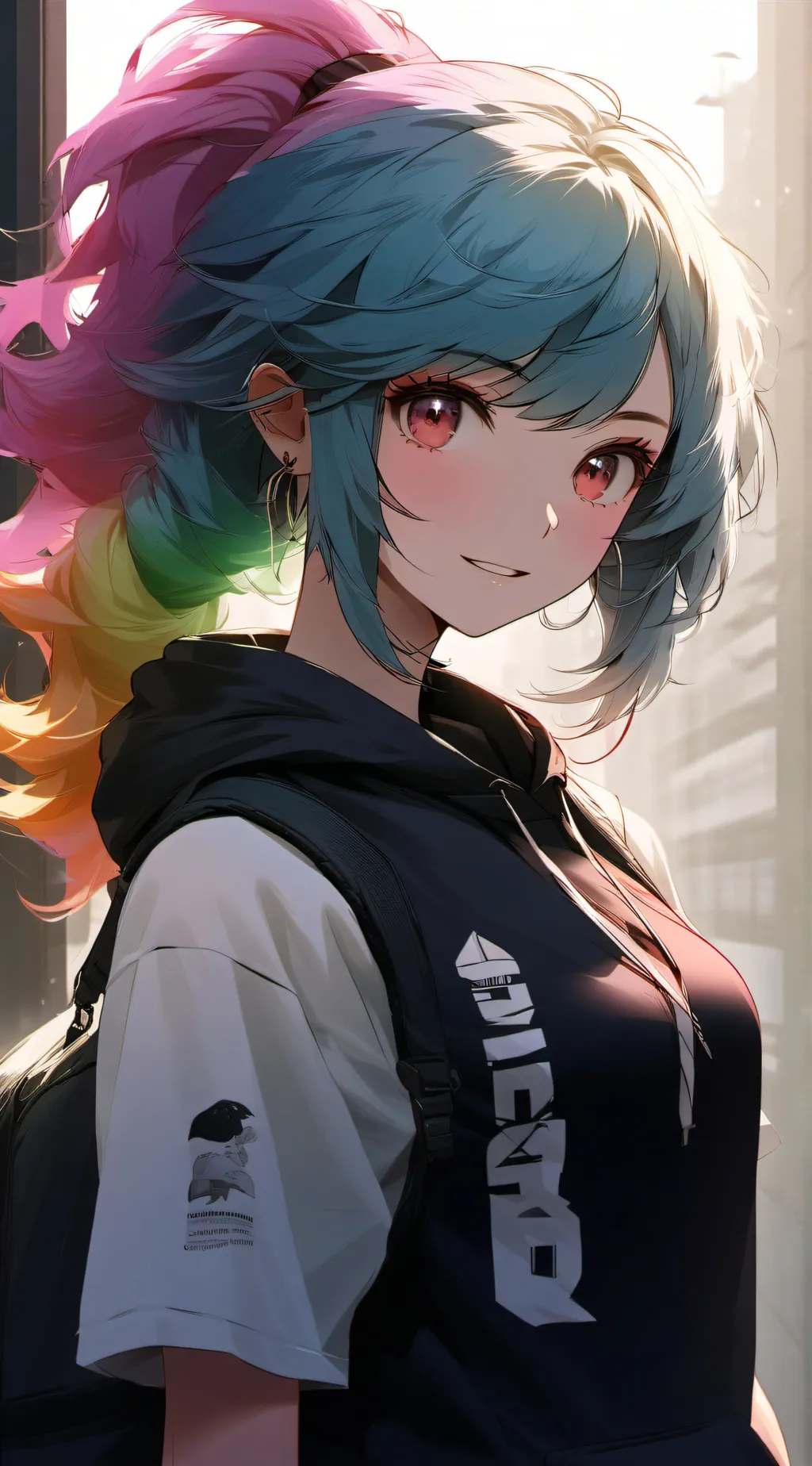 ai character: rainbow dash background