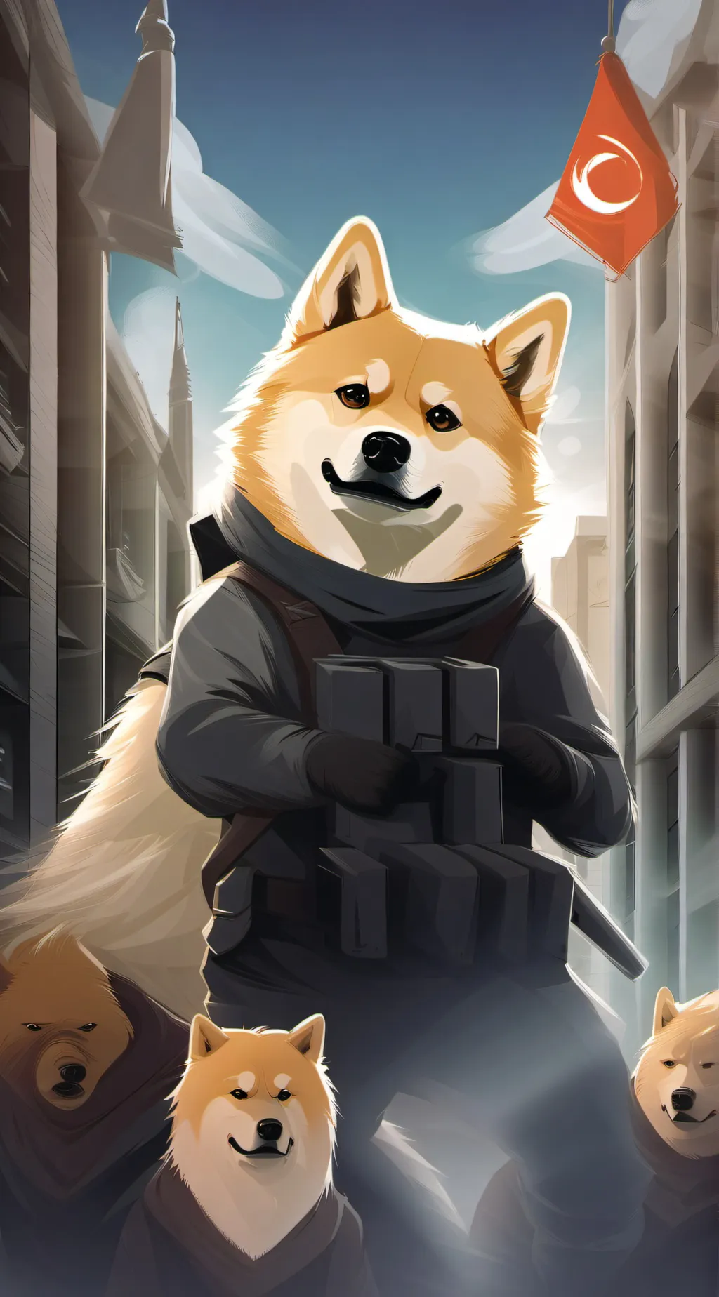 ai character: doge background